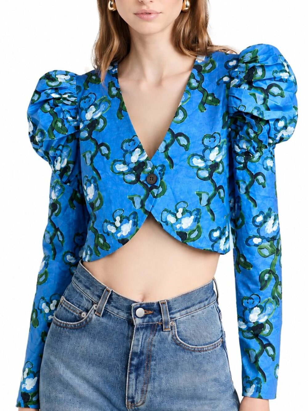 De Loreta Tijuana Top in Recuerdos Celeste